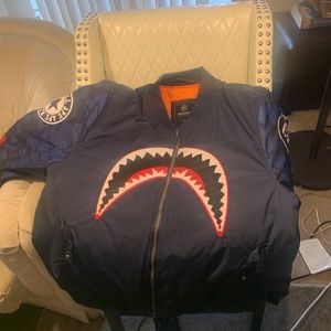 Hudson MVP Varsity Jacket Bape